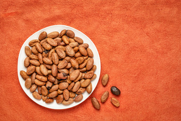 raw cacao beans