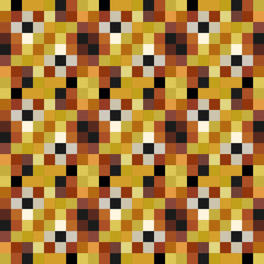 Seamless pattern background from a variety of multicolored squares.