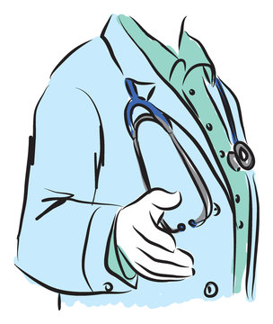 medical concept doctor illustration 2