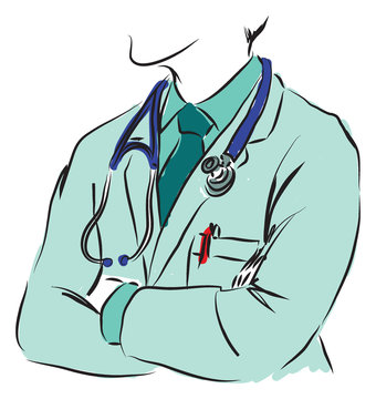 medical concept doctor illustration 1