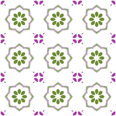 Seamless background pattern with a variety of multicolored lines.