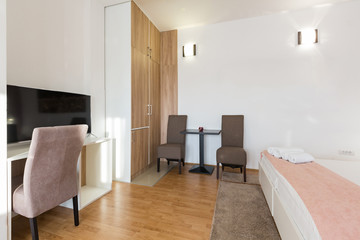 Interior of a hotel apartment