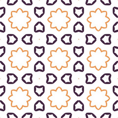 Seamless background pattern with a variety of multicolored lines.