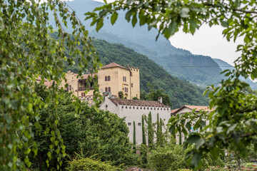 Obraz premium Alpen Landschaft in Italien Meran