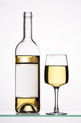 Verre de vin blanc
