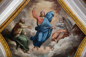 Ascension de Jésus-Christ. Collégiale Saint-Jacques-le-Majeur. Sallanches. / Ascension of Jesus...