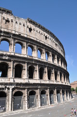 Fototapeta na wymiar COLLOSEUM ROME ROMA ITALIA