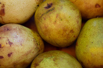 Pears in the farmers Market