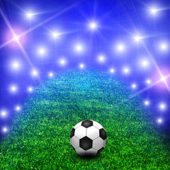 Fototapeta premium The grass from golf field. Texture of green grass
