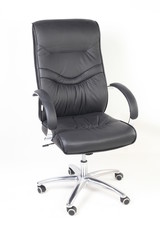 office, chair, armchair, isolated, back, leather, modern, seat, white, object, new, elegance, equipment, empty, black, job, furniture, wheel, comfortable, view, red, design, business, background, styl