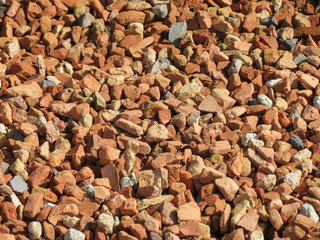 light brown gravel surface background