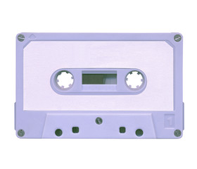 violet tape cassette