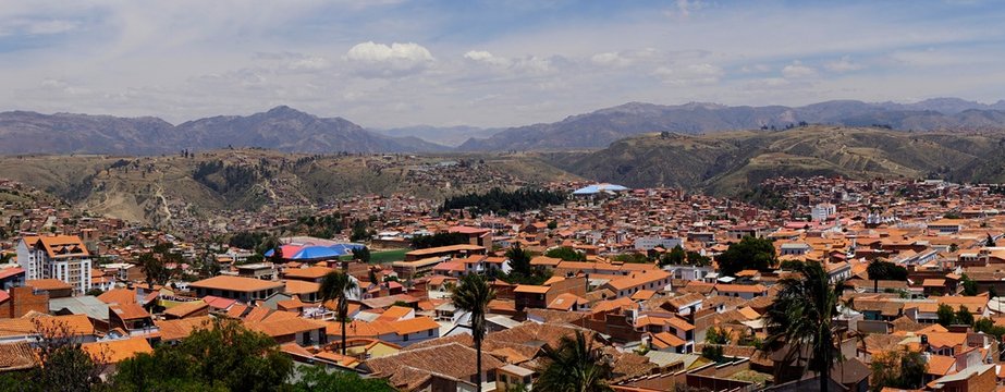 City view, Sucre, Chuquisaca, Bolivia, South America