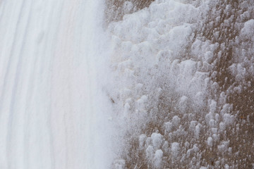 Abstract Snow Texture
