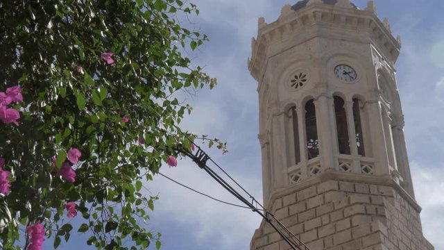 External view of Church of St. Irene, Monastiraki District, Athens, Greece, Europe