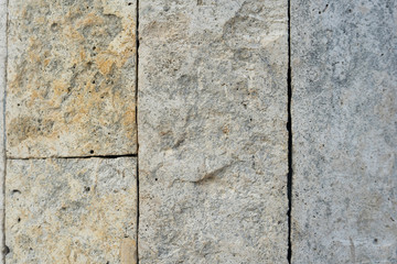 Limestone block texture