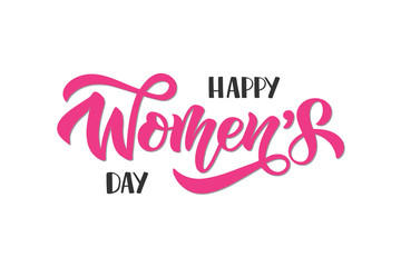 Womens Day lettering