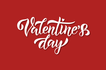 Valentines Day lettering