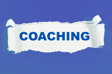 Coaching, Motivational Words Quotes Concept