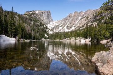 Fototapeta na wymiar Mountain Reflections in Colorado 03