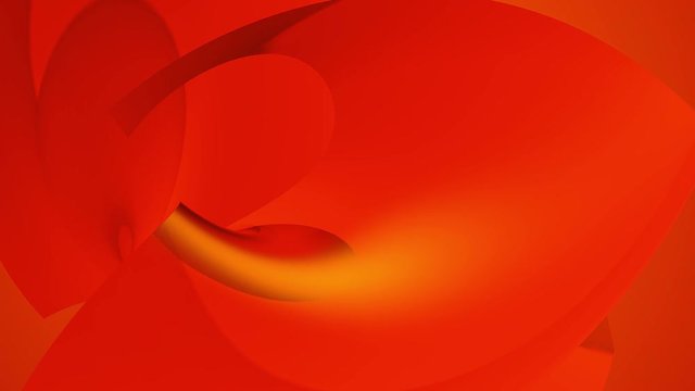 orange abstract background flowing curves