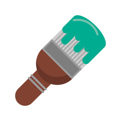 Paint brush cartoon