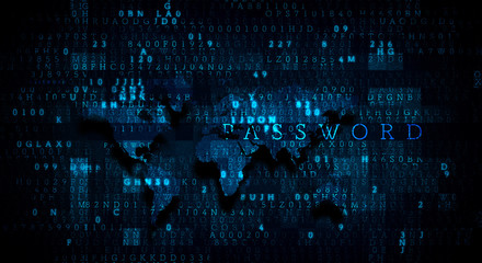 Cyber security concept