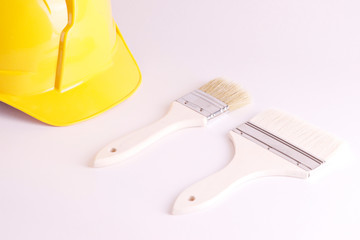 塗装 DIY ヘルメット 刷毛