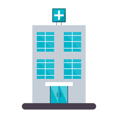 Hospital building symbol