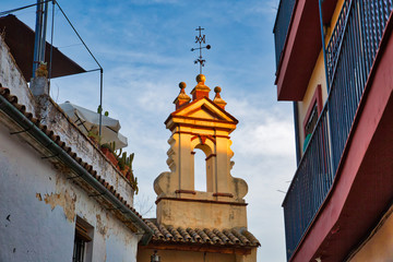 Cordoba streets on a sunny day in historic city center