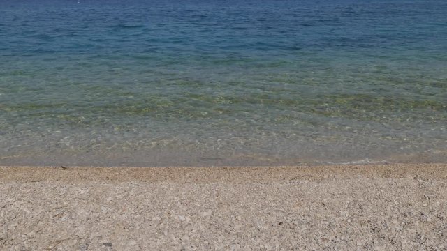 Prvi zal beach in Lumbarda, Korcula Island, Dalmatia, Croatia, Europe