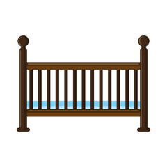 baby wooden cradle