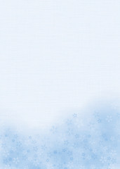 桜　布　質感　青