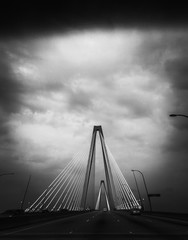 Fototapeta premium Arthur Ravenal bridge in South Carolina 