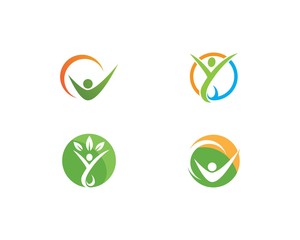 Healthy Life Logo template