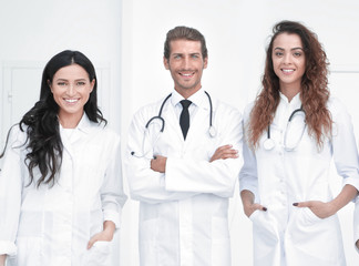 Portrait of a group of hospital colleagues