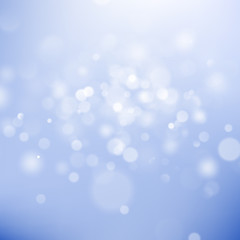 Christmas bokeh lights. Abstract bokeh background. Refocused blurred template.