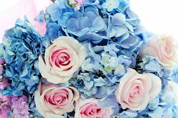Pastel flowers For the background