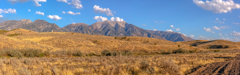 Bald Mountain overlooking Mount Nebo in Utah