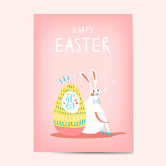 Easter celebration illustration