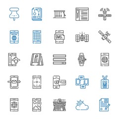 application icons set