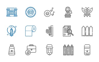 creative icons set