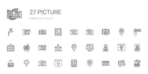 picture icons set