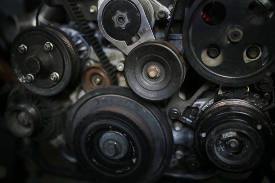 Modified engine detail