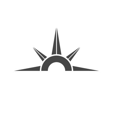 Compass icon or logo