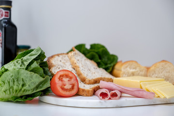 Deconstructed sandwich