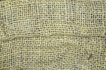  Sackcloth material texture background.