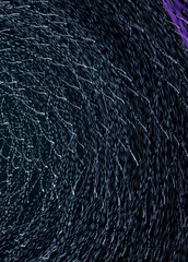 Lights in motion at night as an abstract background