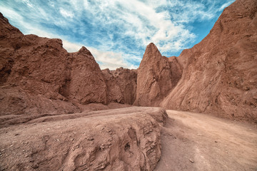 Enter Caves Rainbow Valley, Atacama Desert Chile