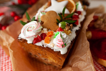 Christmas cupcake